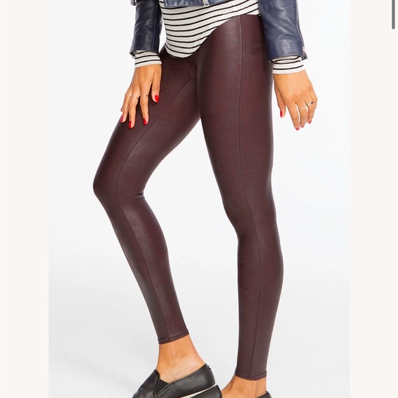 Spanx Faux Leather Leggings - Picture 2 of 6